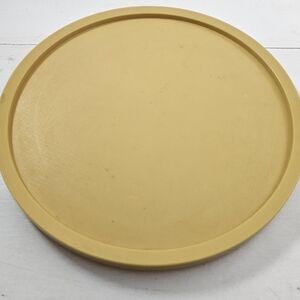 Rubbermaid Harvest Gold Lazy Susan | 70s Rubbermaid Lazy Suzan | Vtg Plastic